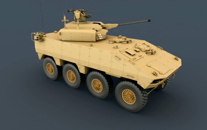 Celeris 8x8 Neutral vehicle